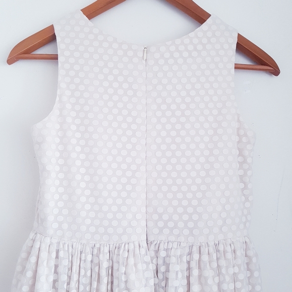 PIPPA & JULIE Ivory Tulle Polk-a-dot Tween Dress - Picture 10 of 12